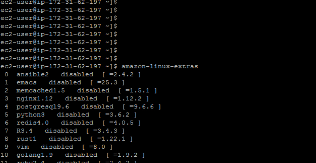 Amazon Linux 2 AMI code